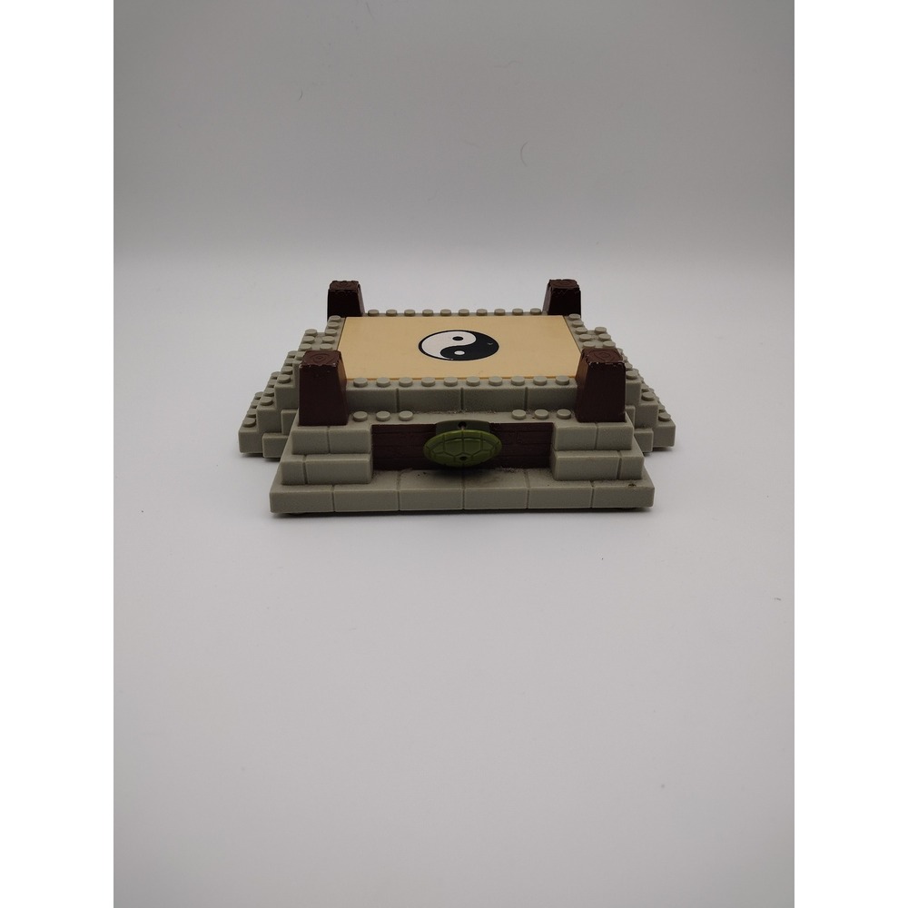 Mega Bloks TMNT Vibrating Combat Lair Dojo Platform Yin Yang Base Piece